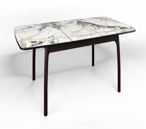 Стол СМ-6 Флорида опора массив изогнутая венге