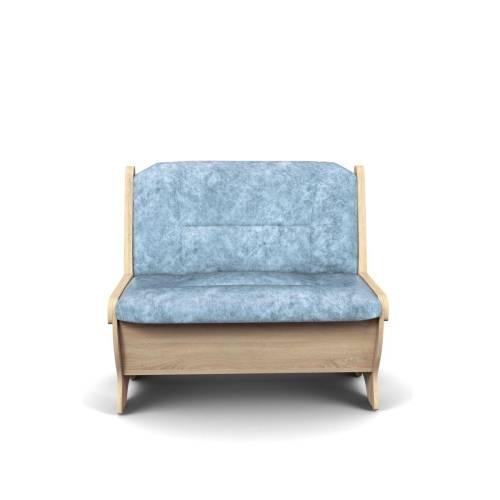 Скамья Лотос 950 / Дуб Сонома / Велюр Лагуна