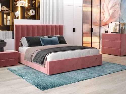 Ингрид Кровать 1800 модель 312 Ультра коралл