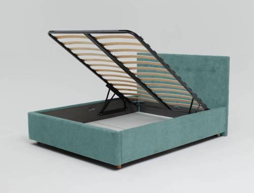 Кровать Вива Нова 180х200 (ПМ разборн осн.), №21 Бирюзовый