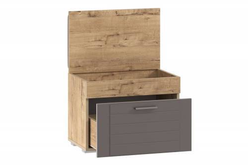 Прихожая Ливорно 5 дуб бунратти/софт графит