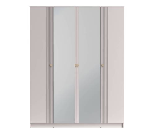 Шкаф для одежды 94.05 "Модена" (4-х дв.) с зеркалом, Кашемир