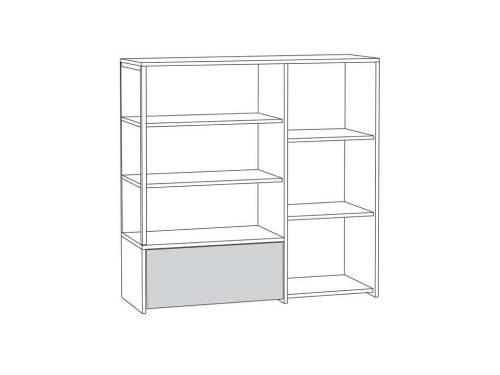 Трувор комод 13.307.01 Дуб Гранж Песочный/Интра