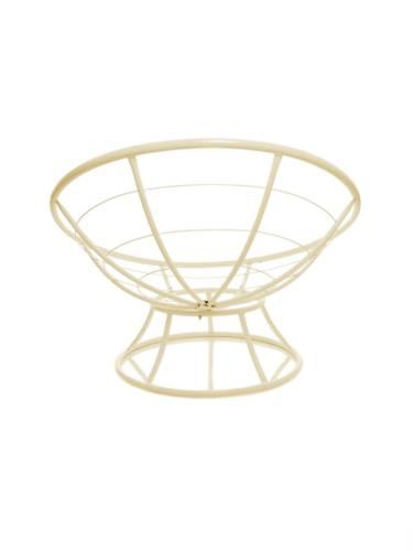 Кресло ПАПАСАН без ротанга бежевое, коричневая подушка