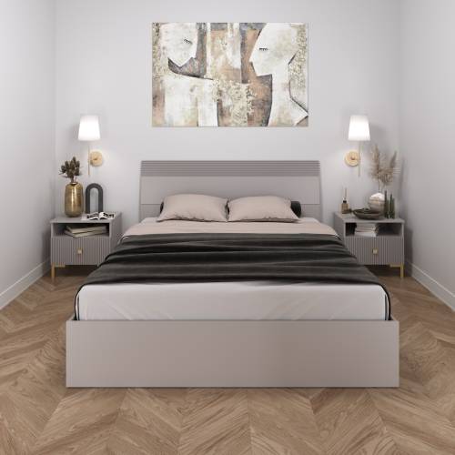 Тумба прикроватная 94.09 "Модена", Кашемир