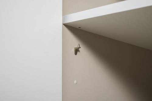 Шкаф Флоу 16.329, Кашемир/ Белый PE шагрень