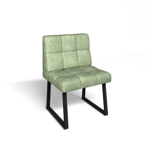 Кухонный диван Реал РМД 660 / Велюр Мохито / Черный муар