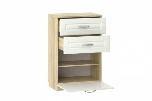 Прихожая Оливия-1 Дуб Сонома/белое дерево