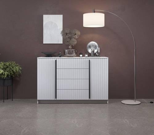 Комод 67.11 "Брандо" МДФ Белый