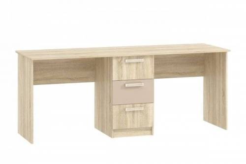 Стол письменный Акварель НМ 041.37 Дуб Сонома/Капучино