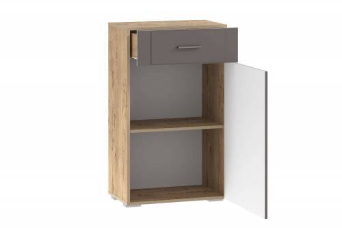 Прихожая Ливорно 2 дуб бунратти/софт графит