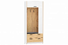 НМ 014.64 Оттавия Шкаф комбинированный Белый/дуб крафт золотой