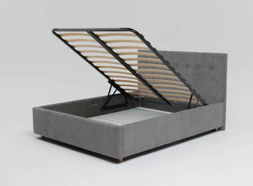 Кровать Вива Нова 160х200 (ПМ разборн осн.), №25 Серый