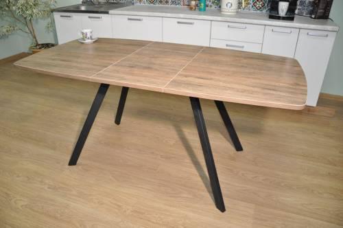 Стол обеденный раскладной Орфей Дуб веллингтон