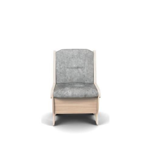 Скамья Лотос 550 / Ясень светлый / Велюр Графит