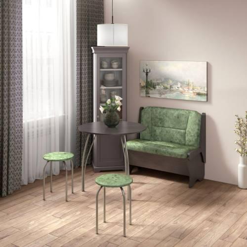 Скамья Лотос 950 / Венге / Велюр Мохито