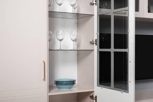 Шкаф-витрина Ричфорд 16.396, Кашемир/Моно керамика