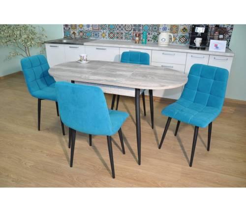 Обеденная группа Стиль Бетон темный/ бид 26 №17