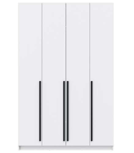 Шкаф для одежды 67.09 "Брандо" (4-х дв.) ЛДСП Белый