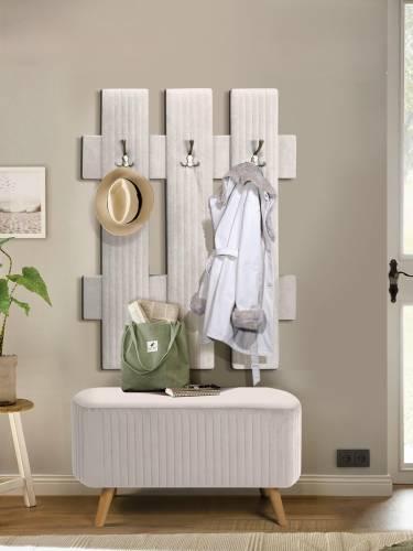 В-2 Вешалка настенная, №01 Молочный