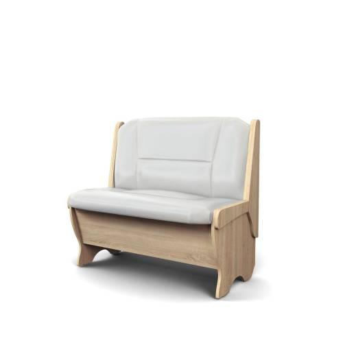 Скамья Лотос 950 дуб/милк