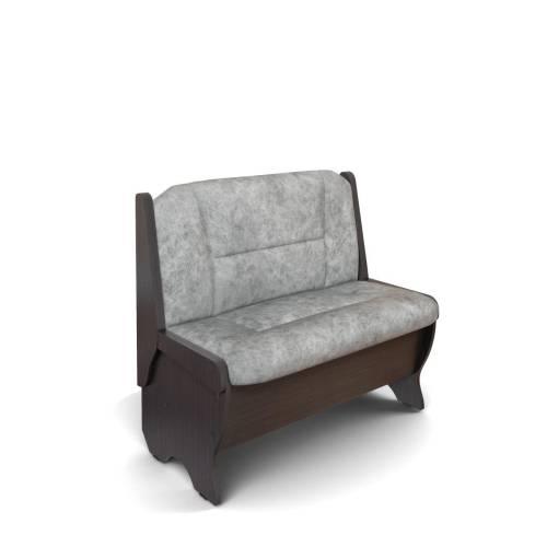 Скамья Лотос 950 / Венге / Велюр Графит