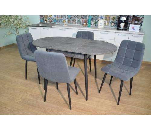 Обеденная группа Стиль Цемент темный/ бид 21 №46