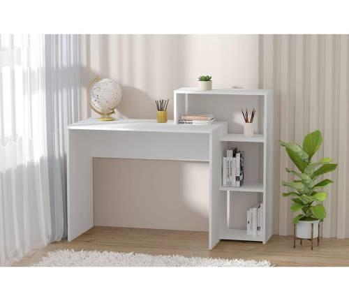 Стол с полкой - Белый