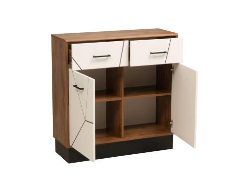 Комод Гамма 54.07 Белый/Таксония