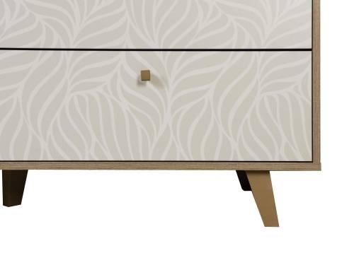 Комод 56.02-01 Адажио дуб сонома / белый