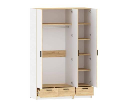 Набор шкафов Оттавия №1 / Белый / Дуб Крафт Золотой