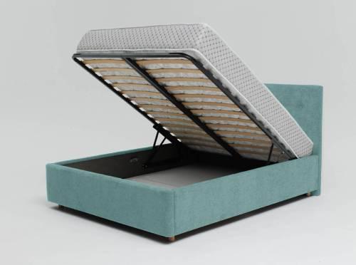 Кровать Вива Нова 160х200 (ПМ разборн осн.), №21 Бирюзовый