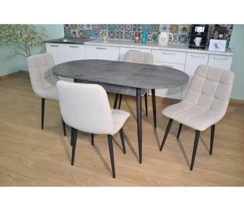 Обеденная группа Стиль Цемент темный/ бид 01 №41