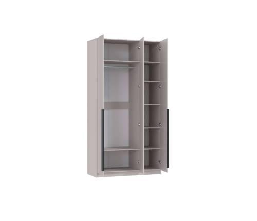 Шкаф для одежды 67.12 "Брандо" (3-х дв.) МДФ Кашемир