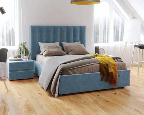 Ингрид Кровать 1400 модель 312 Галакси лайт 22