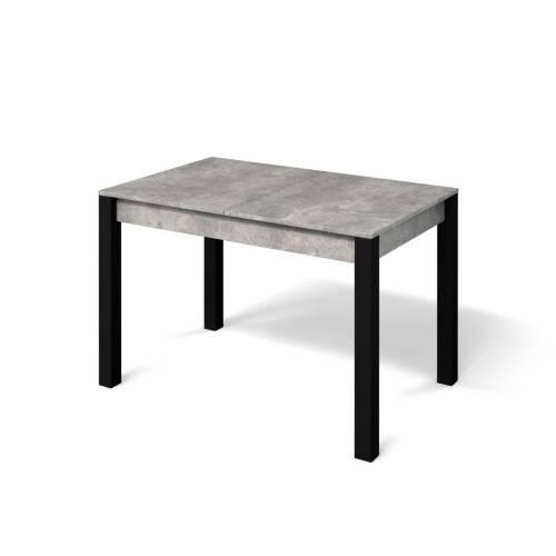 Стол Милан-3 / Ателье Светлое / Черный