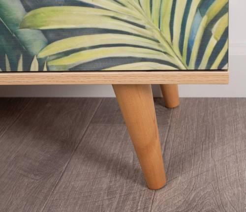 Комод Маттиас 16.245, Дымчатый Зеленый/Гикори Рокфорд Натуральный