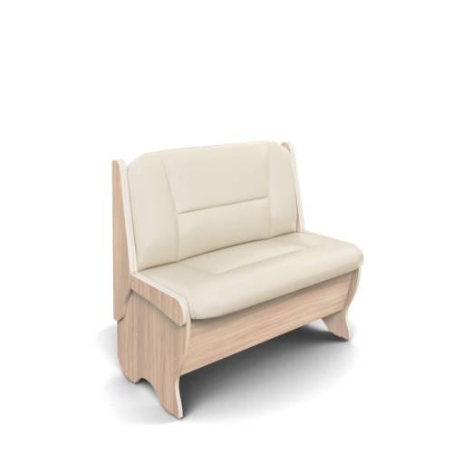 Скамья Лотос 950 ясень светлый/крем