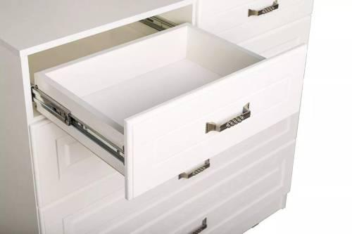 Спальня Ливерпуль вар.2 Белый/Ясень ваниль