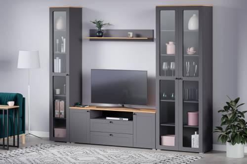 Остин Полка 16.484 графит/дуб золотой