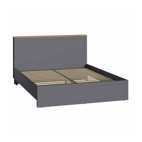 Остин Спальня 1 графит/дуб золотой