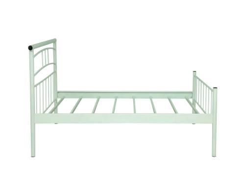 Кровать двойная Токио 42.25 Металл белый