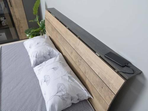 Трувор спальня 3 Дуб Гранж Песочный/Интра