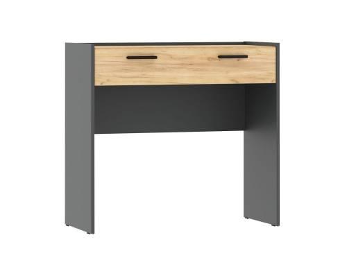 НМ 011.40 Стол туалетный Оттавия Антрацит/Дуб золотой