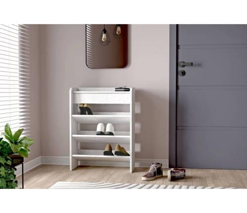 Обувница открытая 600 - Бетон Светлый