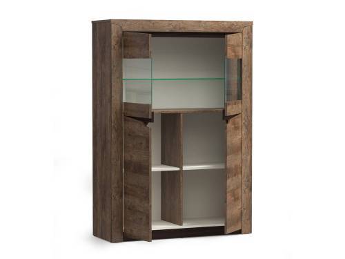 33.15 Лючия шкаф комбинированный кейптаун/венге