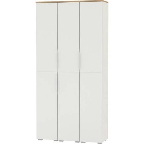 Прихожая Октава 2 Белый шагрень/Дуб золотой