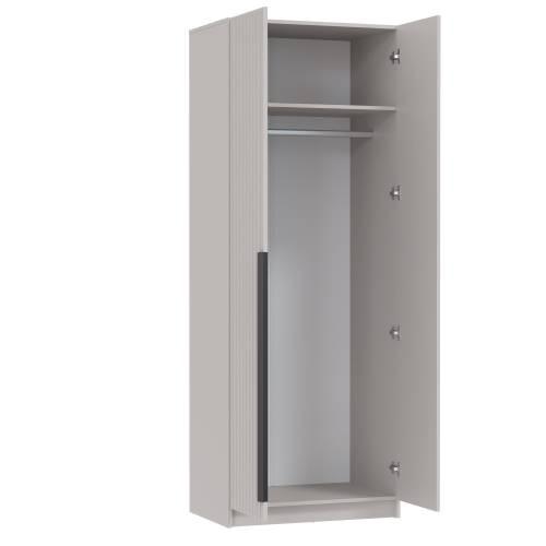 Шкаф для одежды 67.17 "Брандо" (2-х дв.) МДФ Кашемир