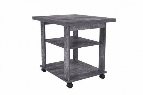 НМ 011.67 Стол журнальный Консул 2-01 Цемент темный