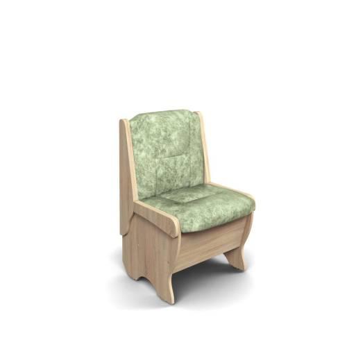 Скамья Лотос 550 / Дуб Сонома / Велюр Мохито